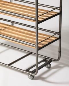Wood and Metal Bakers Cart - 4209814