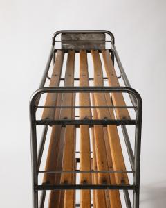 Wood and Metal Bakers Cart - 4209821