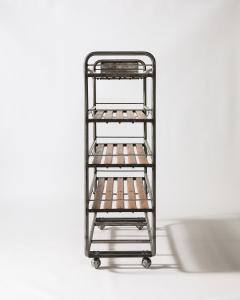 Wood and Metal Bakers Cart - 4209823