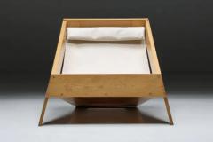 Wooden Architectural Lounge Chairs Italy 1960s - 3499060