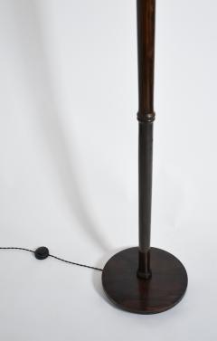 Wooden Art Deco floor lamp 1930s  - 4464420