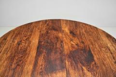 Wooden Dining Table with Carved Leg Europe Mid 20th Century - 4357879