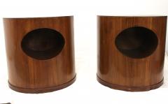Wooden Mid Century End Tables - 124473