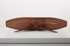 Wooden Studio Coffee Table in the Shape of a Surfboard US 1960s - 1127232