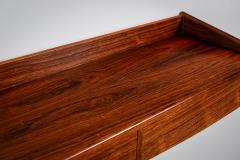 Wooden Wall Mounted Console with Double Drawers Europe Mid 20th Century - 4691821
