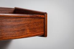 Wooden Wall Mounted Console with Double Drawers Europe Mid 20th Century - 4691822