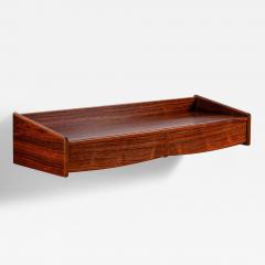 Wooden Wall Mounted Console with Double Drawers Europe Mid 20th Century - 4702342