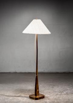Wooden floor lamp - 4099122