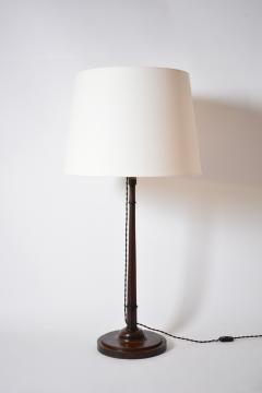Wooden pyramidal lamp 1920s  - 4464404