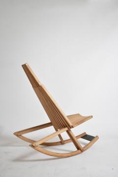 Wooden rocking chair 1980s  - 4684463