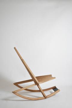 Wooden rocking chair 1980s  - 4684464
