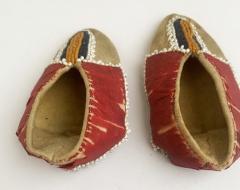 Woodlands doll moccasins probably Iroquois - 4478374