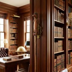 World War I Trench Art Carved Wallking Stick Cane of Sculpture Pig Soldier - 4514005