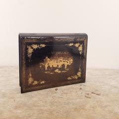 Worn Chinese Export Writing Box circa 1870 - 2803327