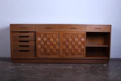 Woven Front Cabinet by Edward Wormley for Dunbar - 2418883