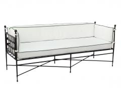 Woven Metal Garden Sofa - 2990434