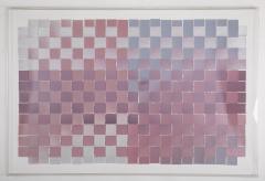 Woven Motif Rice Paper Work Signed P J Swanson 85 - 2104405