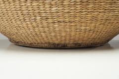 Woven Wicker Birds Nest Chair in the Manner of Isamu Kenmochi Europe ca 1960s - 2365045