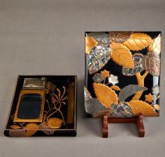 Writing box Suzuribako with Floral Design - 3941391