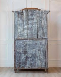 Writing cupboard from around 1800 hundered in pine Sweden - 4564402