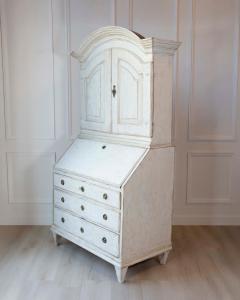 Writing cupboard from around 1800 hundered in pine Sweden - 4564404