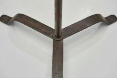 Wrought Iron Adjustable Floor Lamp with Spiral Detaile Europe Mid 20th Century - 4244374