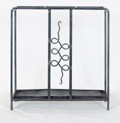 Wrought Iron Art Deco Umbrella Stand - 2684325