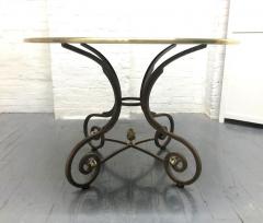 Wrought Iron Brass Center Table - 4457834