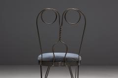 Wrought Iron Butterfly Dining Chair France 1960s - 4322202