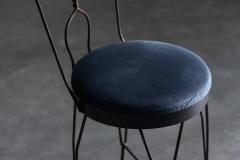 Wrought Iron Butterfly Dining Chair France 1960s - 4322205