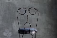 Wrought Iron Butterfly Dining Chair France 1960s - 4322208