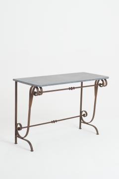 Wrought Iron Console Table - 3142839