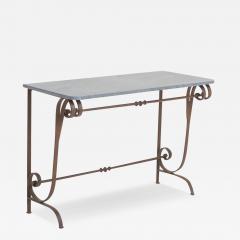 Wrought Iron Console Table - 3143743