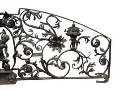 Wrought Iron Decorative Window Transom - 4143526