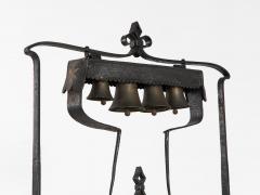 Wrought Iron Latten Bell Stand Three Tier English Late 19th C  - 4435397