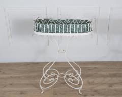 Wrought Iron Planter with Scrollwork Stand 20th Century - 4432065