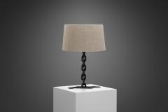 Wrought Iron Table Lamp with Chain Links France 1960s - 3227799