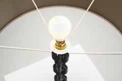 Wrought Iron Table Lamp with Chain Links France 1960s - 3227803
