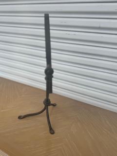 Wrought Iron Tripod Base Cheval Style Mirror - 4424086