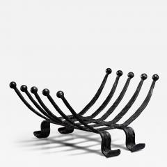 Wrought iron log holder - 4643893