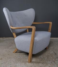 Wulff Lounge Chair by tradition Copenhagen Karandash Boucl  - 2430598