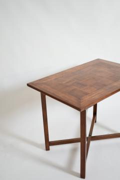X shaped foot chessboard table XIXth c  - 4695736
