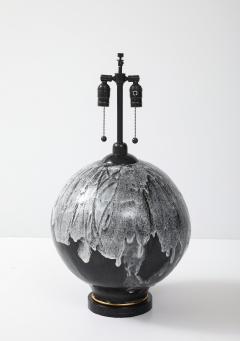 XL Italian Ceramic Sphere Lamp - 4751108