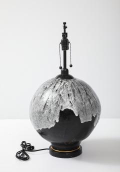 XL Italian Ceramic Sphere Lamp - 4751109
