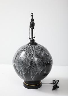 XL Italian Ceramic Sphere Lamp - 4751111