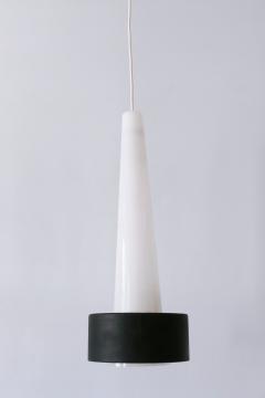 XL Mid Century Lucite Metal Church Pendant Lamp or Hanging Light Germany 1960s - 4238613