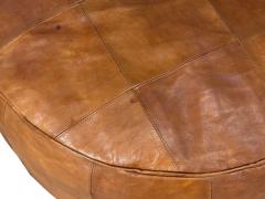 XL Patchwork Leather Pouf Ottoman Style De Sede 1980 - 4049701