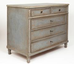 XX Century Neoclassical French Painted Chest - 4587060