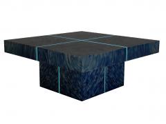 Xavier Mennessier Hypnose Coffee Table in Titanium by Xavier Mennessier - 505165