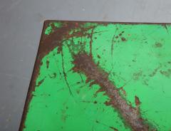 Xavier Pauchard Metal Side Table France c 1950 - 3543225